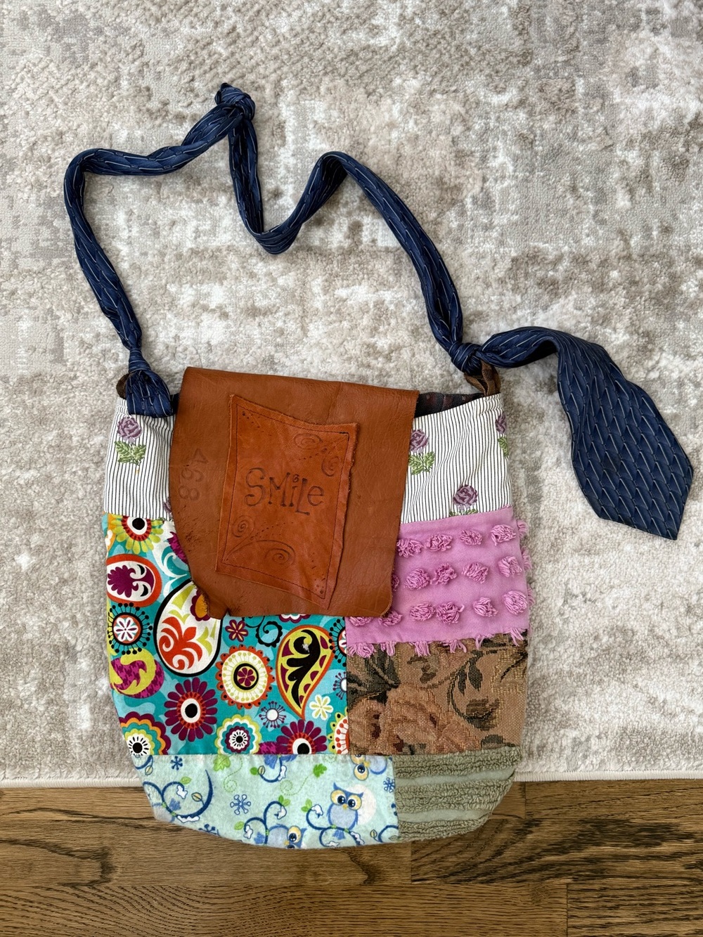 Handmade Patchwork Artsy Handbag